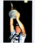 Tottenham Hotspurs Legend Graham Roberts Hand signed 10x8 Colour Photo Showing Roberts Holding aloft