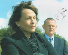 Claire Bloom signed 10 x 8 Doc Martin colour photo. Bloom CBE is an English actress. She is known