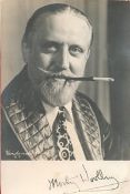 Monty Woolley signed 6x4 vintage photo. August 17, 1888 May 6, 1963) was an American actor. At the