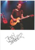 Jerry De Borg Jesus Jones Music Signed 12 x 8 Colour Photograph. Good condition. All autographs come