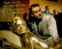 Bond Girl, Shirley Eaton signed 10x8 colour photograph pictured during her role in Goldfinger as