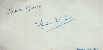 Music, Charles Groves Signed Album Page. Groves CBE (10 March 1915 - 20 June 1992) was an English