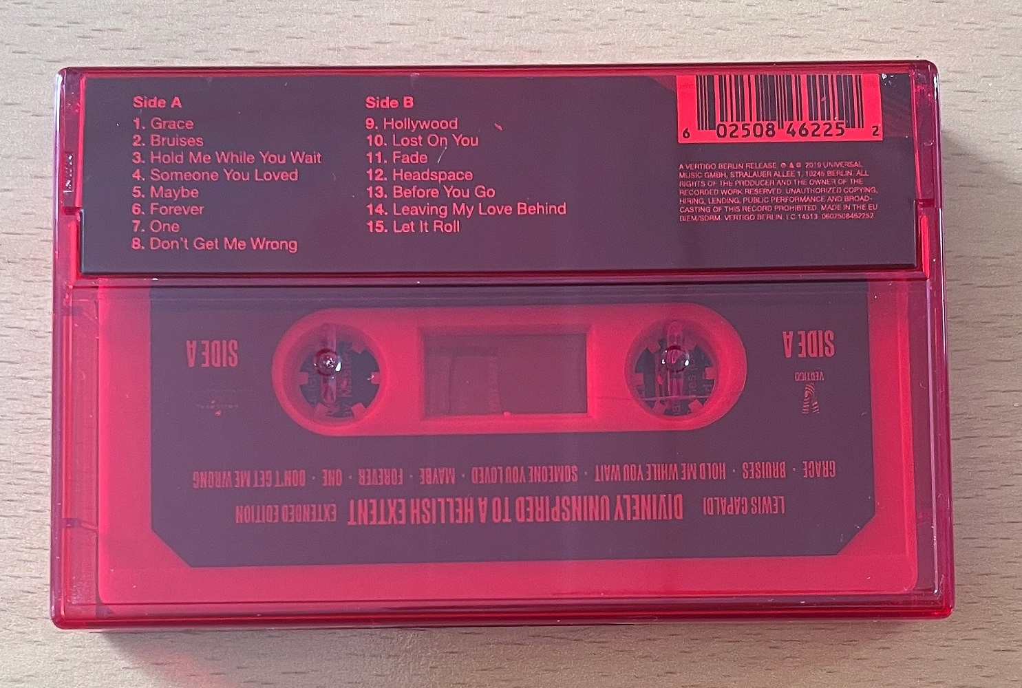 Lewis Capaldi Personally Signed 'Divinely Uninspired To A Hellish Extent Extended Edition Tape. - Image 2 of 2