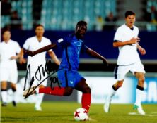 Football Jean-Kevin Augustin signed France 10x8 colour photo. Jean-Kevin Augustin (born 16 June