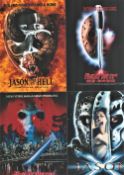 Friday the 13th Jason 6x8 Movie posters Unsigned. Includes Jason Evil gets an upgrade, Jason goes to