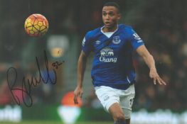 Football Ademola Lookman signed 12x8 Everton photo. Ademola Lookman Olajade Alade Aylola Lookman (