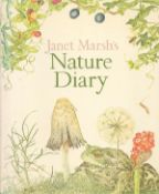 Nature Diary by Janet Marsh 1979 Hardback Book First Edition published by Michael Joseph some ageing