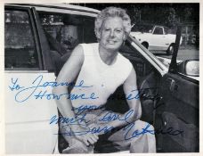 Danny La Rue signed 8x6 black and white photo dedicated. Danny La Rue, OBE (born Daniel Patrick