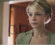 Carey Mulligan signed 10 x 8 colour photo. Mulligan is an English actress. Known for her