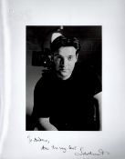 Sam Mendes signed 10x8 black and white photo dedicated. Sir Samuel Alexander Mendes CBE (born 1