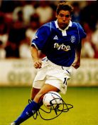 Football David Dunn signed 10x8 Birmingham City colour photo. Good condition. All autographs come