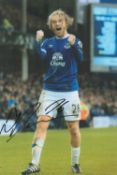 Tom Davies Everton Signed 12x 8 inch football photo. Good condition. All autographs come with a