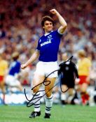 Football Kevin Ratcliffe signed Everton 10x8 colour photo. Good condition. All autographs come