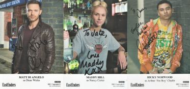 Eastenders collection of signed 6x4 promo photographs, dedicated to Jake. Signatures include Ricky