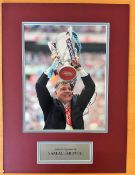 Football. Sam Allardyce 16x12 matted signature piece with Personalised Name Plaque. Photo Shows