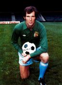 Football Joe Corrigan signed Manchester City 16x12 colour photo. Good condition. All autographs come