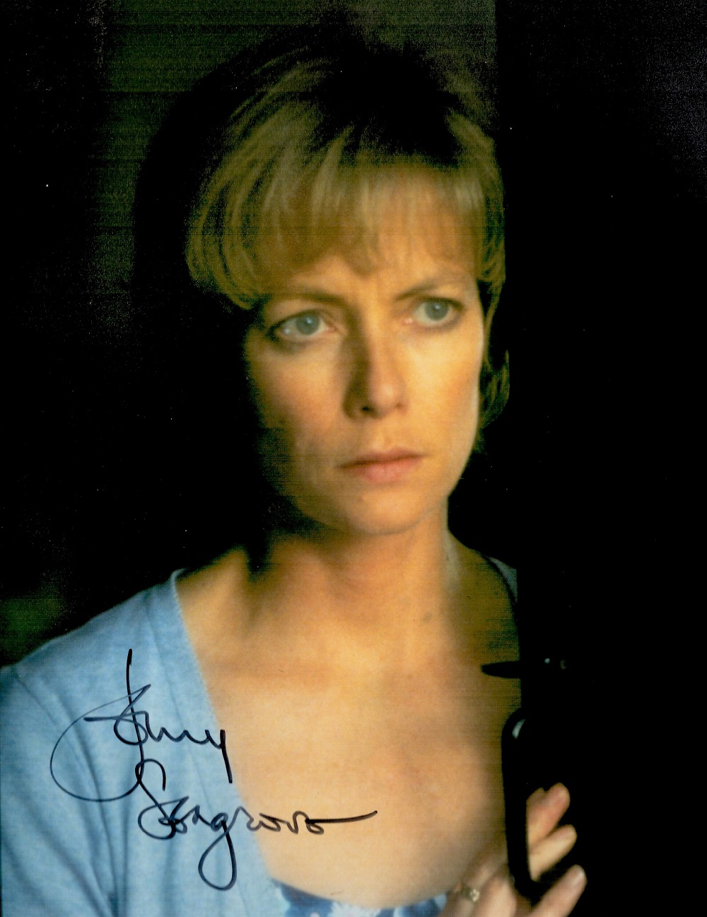 Jenny Seagrove signed 10 x 8 colour photo. Seagrove is an English actress. She trained at the