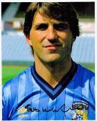 Bob Latchford signed 10x8 colour photo pictured while playing for Coventry City. Good condition. All