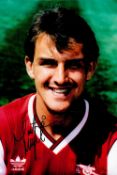 Martin Hayes signed Arsenal 12x8 colour photo. Martin Hayes (born 21 March 1966) is an English