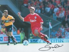 Football Jason McAteer signed Liverpool 10x8 colour photo. Good condition. All autographs come