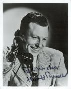 Harold Russell signed 10x8 black and white photo. Russell was a Canadian-born American World War