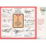 WW2 multisigned DM Cover Appointment to the Excellent Order of the British Empire signed by A. C.