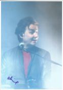 Andy Gillespie Simple Minds Music Signed 12 x 8 Colour Photograph. Good condition. All autographs