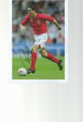 Football Stewart Downing signed 12x8 England colour photo. Downing is an English former professional