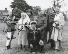 Ian Lavender signed Dads Army 10x8 black and white photograph. Dad's Army is a British television