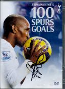 Football. Jermain Defoe Signed '100 Spurs Goals' DVD. Used. Crack in the box. DVD itself is good.