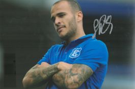 Football Sandro Ramírez signed 12x8 Everton colour photo. Sandro Ramírez Castillo (born 9 July