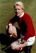 Football Ian Ure signed Manchester United 12x8 colour photo. Good condition. All autographs come