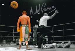 Michael Gomez, Former World Champion Boxer, 10x8 inch Signed Photo. Good condition. All autographs