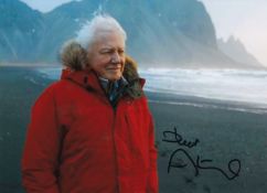 David Attenborough, Natural Historian and Film Maker, 7x5 inch Signed Photo. Good condition. All