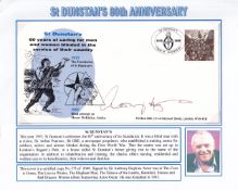 Anthony Hopkins, Legendary British Actor, St Dunstans Signed FDC. Good condition. All autographs