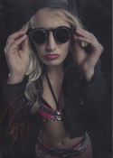 Toni Storm, Australian WWE Pro Wrestler, 10x8 inch Signed Photo. Good condition. All autographs come