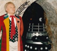 Colin Baker, Dr Who Actor, 9x8 Signed Photo. Good condition. All autographs come with a