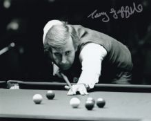 Terry Griffiths, Popular Snooker Player, 10x8 inch Signed Photo. Good condition. All autographs come