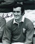 Phil Bennett, Welsh Rugby Legend, 10x8 inch Signed Photo. Good condition. All autographs come with a