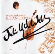 Julian Lloyd Webber, Musician and Cellist, Signed CD Insert. Good condition. All autographs come