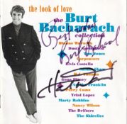 Burt Bacharach, Legendary Music Composer, Signed CD Insert. Good condition. All autographs come with