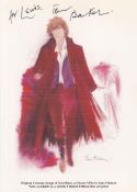 Tom Baker, Dr Who Actor, 6x4 Signed Photo. Good condition. All autographs come with a Certificate of