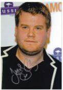 James Corden, Great Comedy Actor and Writer 8x6 Signed Photo. Good condition. All autographs come