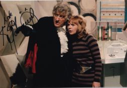 Katy Manning, Dr Who TV Series Actor, 10x8 inch Signed Photo. Good condition. All autographs come
