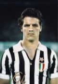 Fabio Capello, Former Juventus Footballer, 10x8 inch Signed Photo. Good condition. All autographs