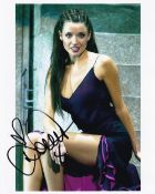 Dannii Minogue, Chart Topping Singer Actress, 10x8 inch Signed Photo. Good condition. All autographs