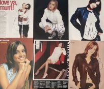 Louise, Chart Topping Singer Eternal, 10x A4 Signed Magazine Pictures . Good condition. All