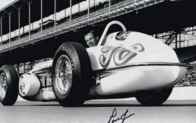 Parnell Jones, American Racing Driver, 12x8 Signed Photo. Good condition. All autographs come with a