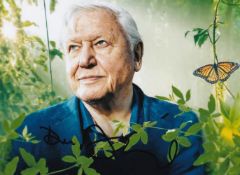 David Attenborough, Natural Historian and Film Maker, 7x6 Signed Photo. Good condition. All