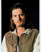 Pirates Of The Caribbean Actor, Orlando Bloom signed 10x8 inch colour photograph, pictured during